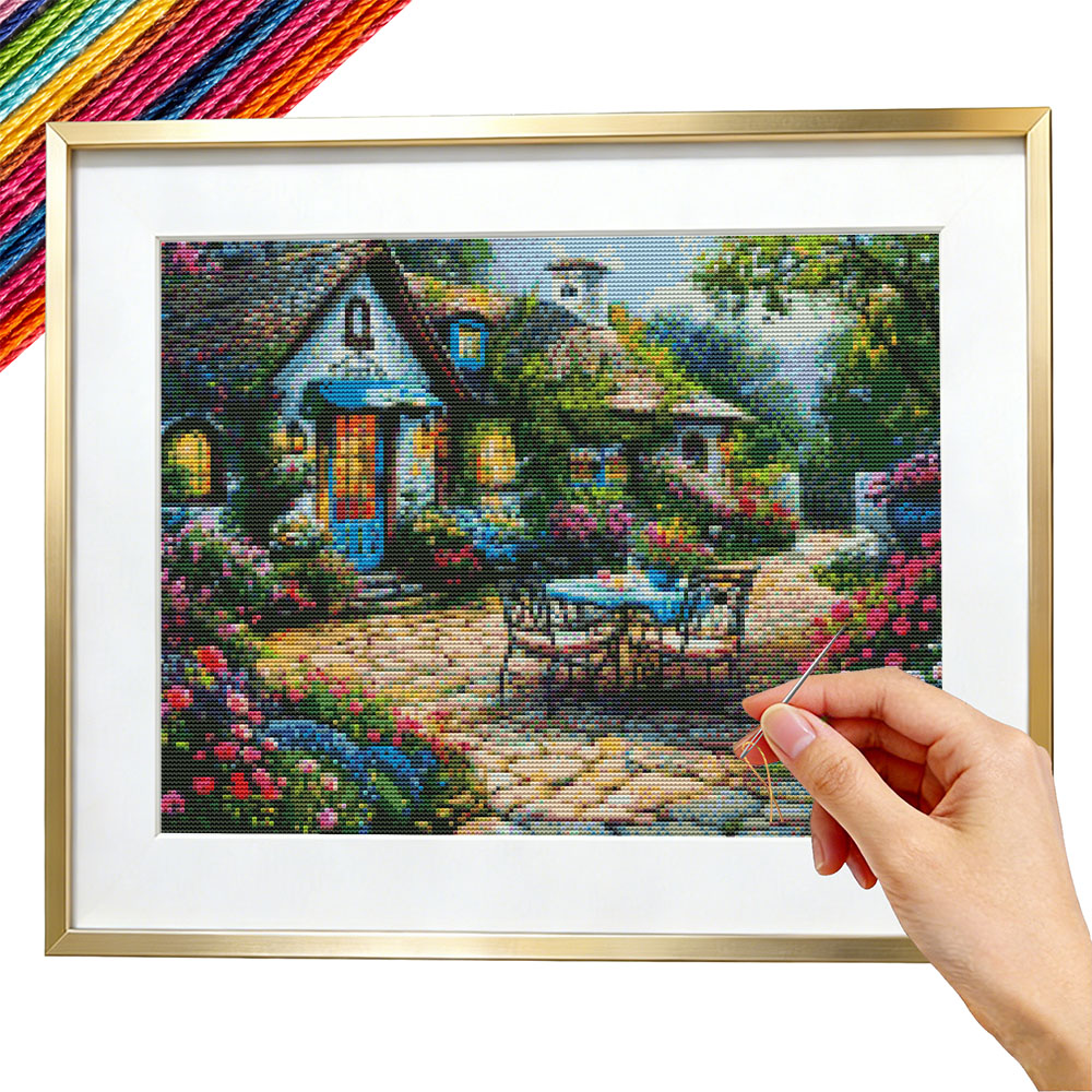 Embroidery Guide Paper - Kit da Ricamo a Punto Croce