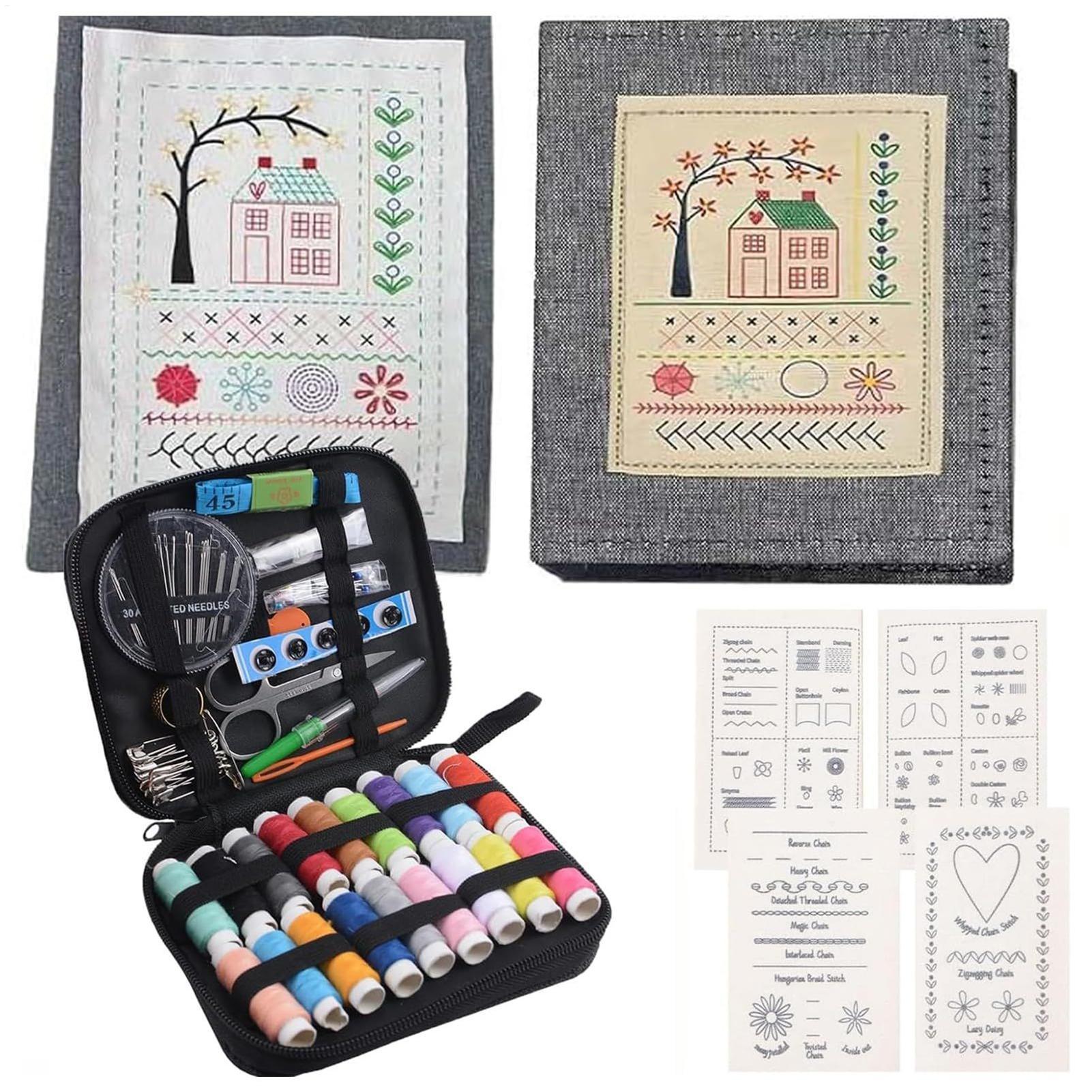 Embroidery Guide Paper - Libro per punti da ricamo per