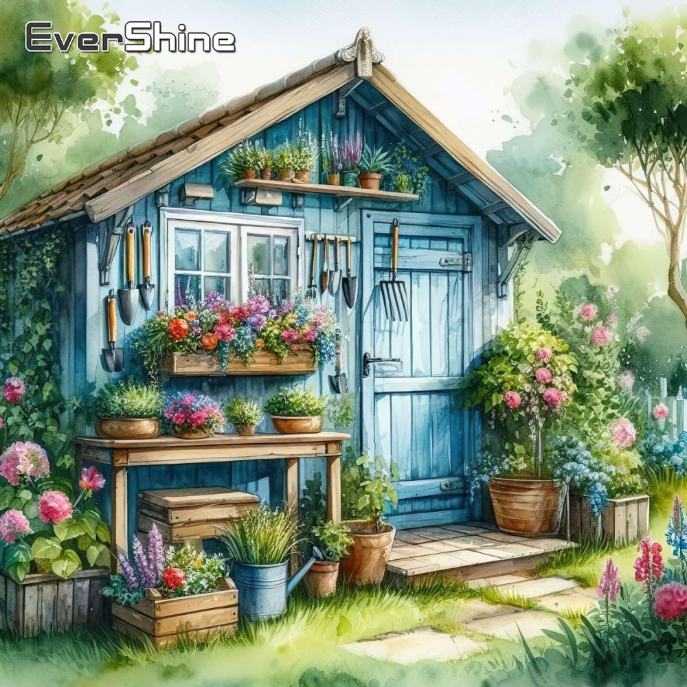 Embroidery Garden - Evershine Pittura Diamantata a Copertura Totale