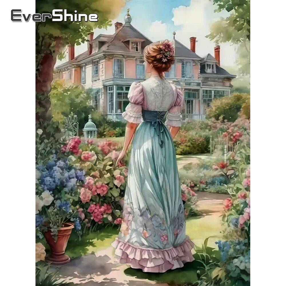 Embroidery Garden - Evershine Pittura Diamante Amore Cuore Pietra