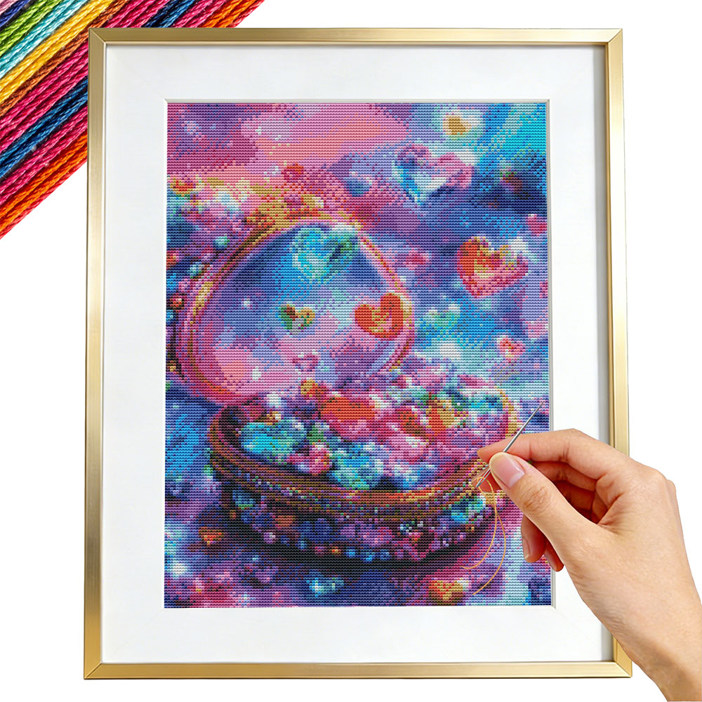 Embroidery Guide Paper - Kit per ricamo a punto croce