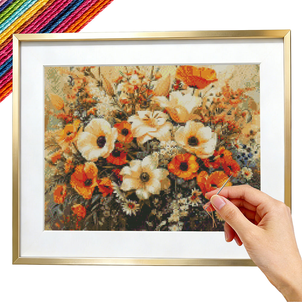 Embroidery Guide Paper - Kit per Ricamo a Punto Croce