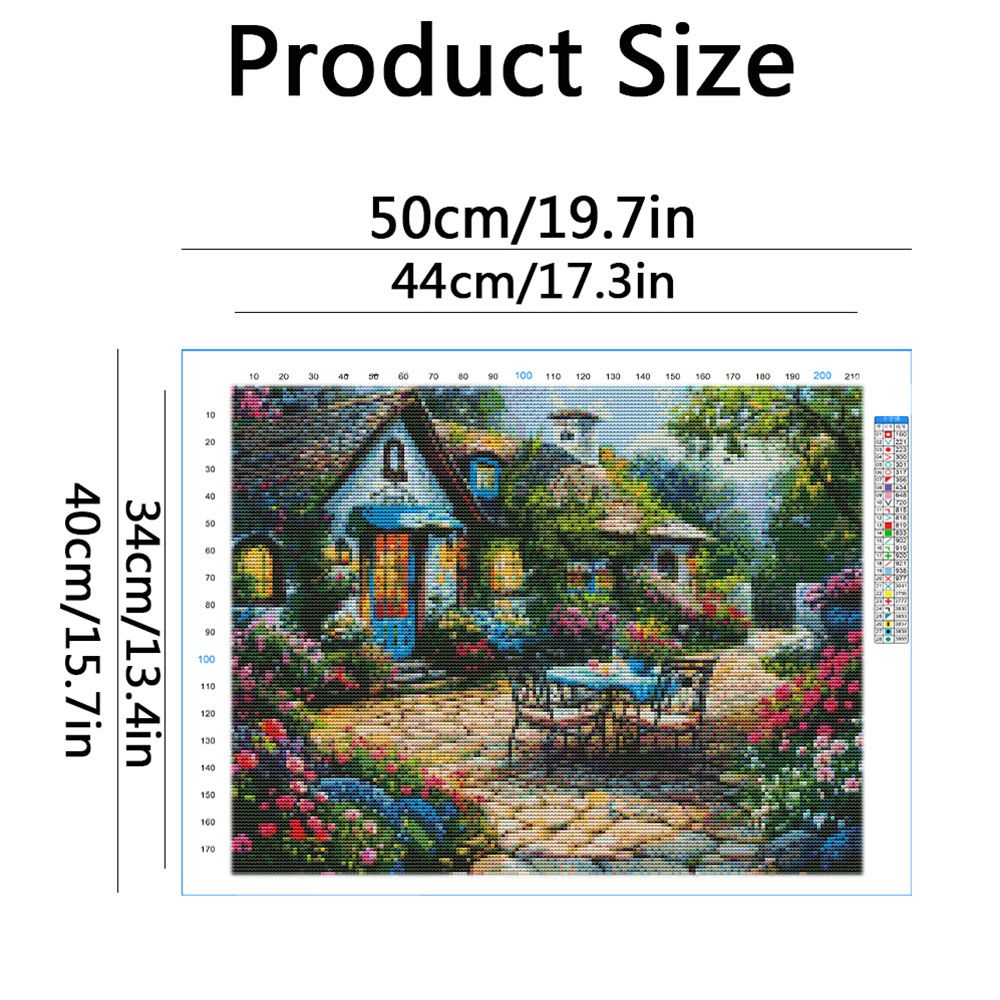 Kit da Ricamo a Punto Croce pe - Embroidery Guide Paper recensione e prezzo