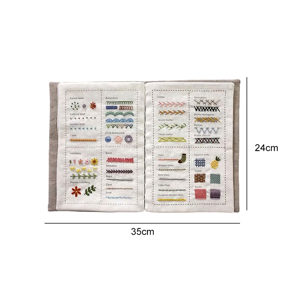 Libro dei punti fai-da-te Libr - Embroidery Guide Book recensione e prezzo