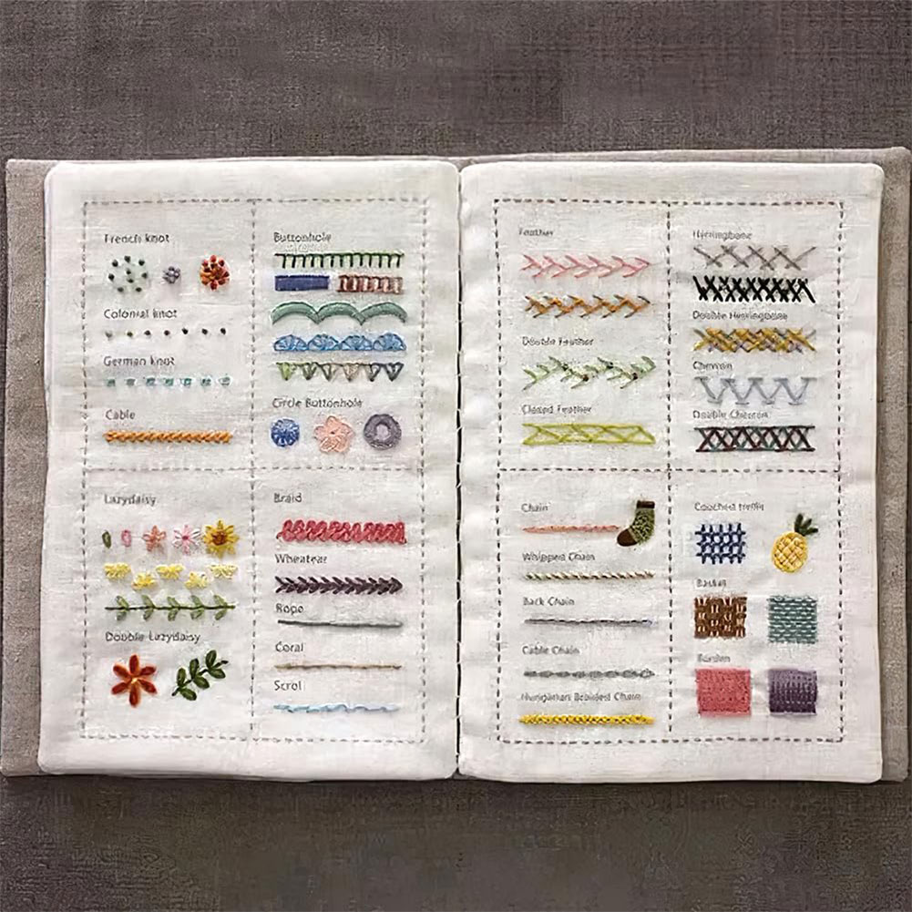 Libro dei punti fai-da-te Libr - Embroidery Guide Book recensione e prezzo