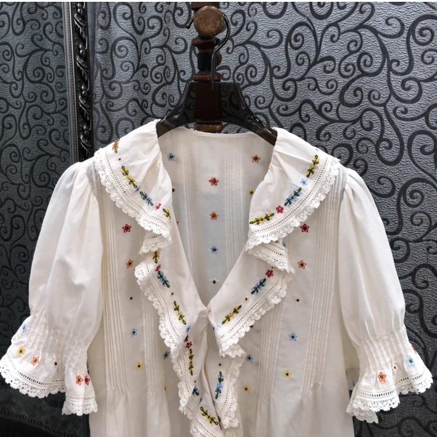 Camicie in cotone 100% 2025 Au - Embroidery Blouse recensione e prezzo