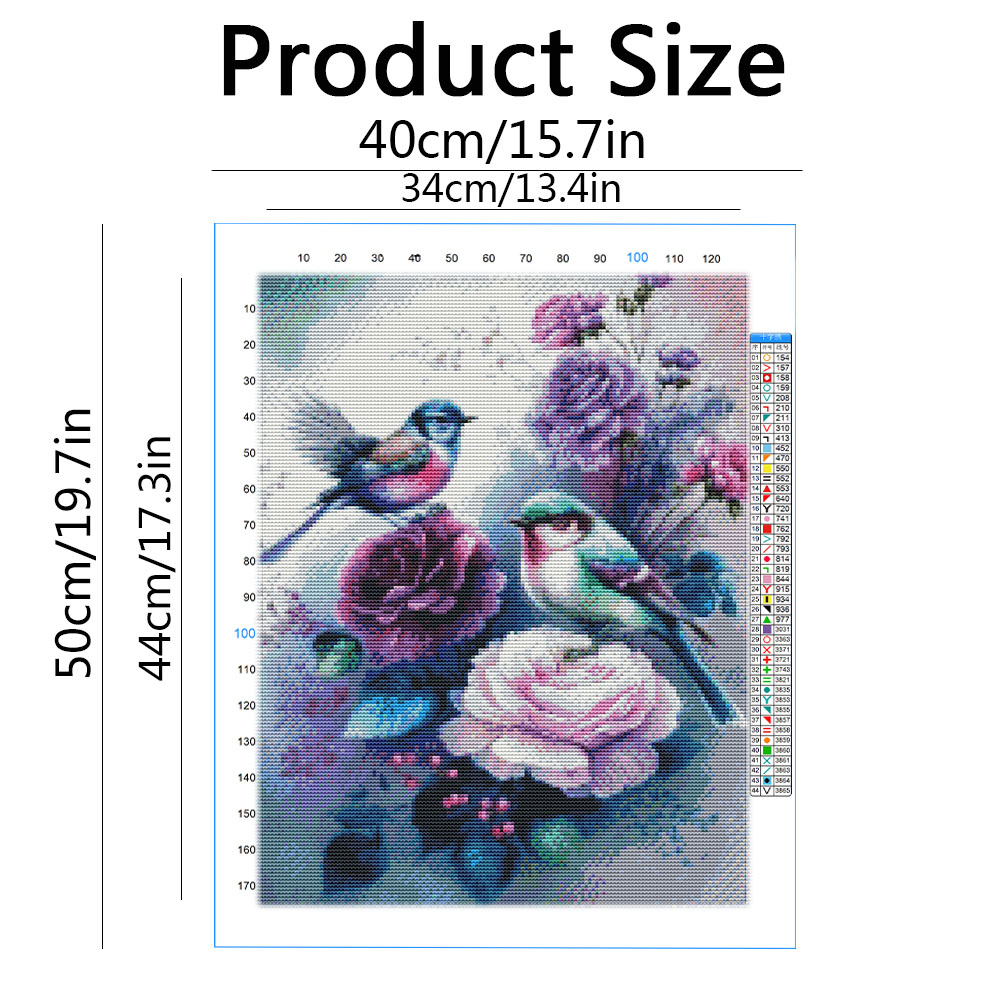 Kit stampato per punto croce 1 - Embroidery Guide Paper recensione e prezzo