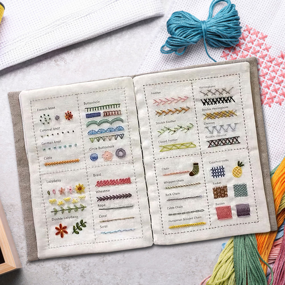 Libro DIY sul cucito: una guid - Embroidery Guide Book recensione e prezzo