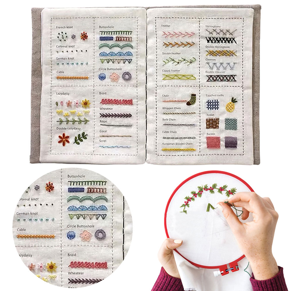Libro DIY sul cucito: una guid - Embroidery Guide Book recensione e prezzo