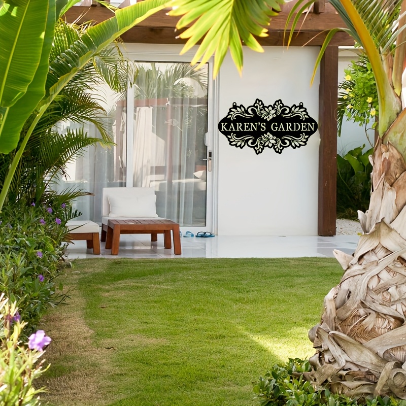 Insegna Artistica in Metallo P - Embroidery Garden recensione e prezzo