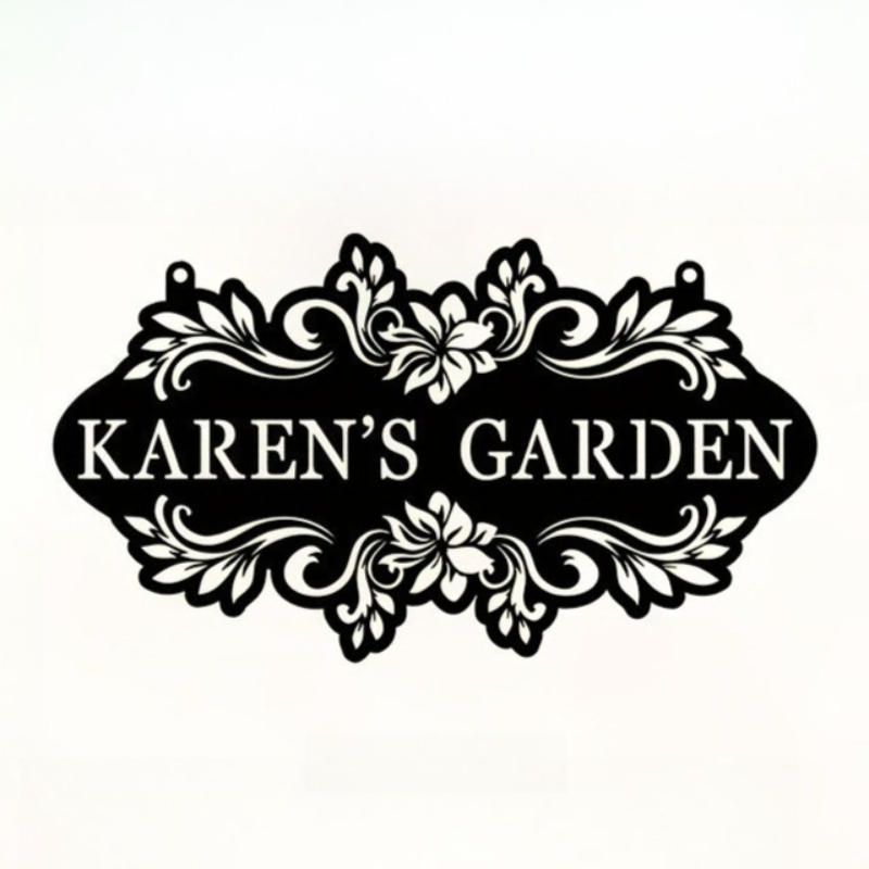 Insegna Artistica in Metallo P - Embroidery Garden recensione e prezzo