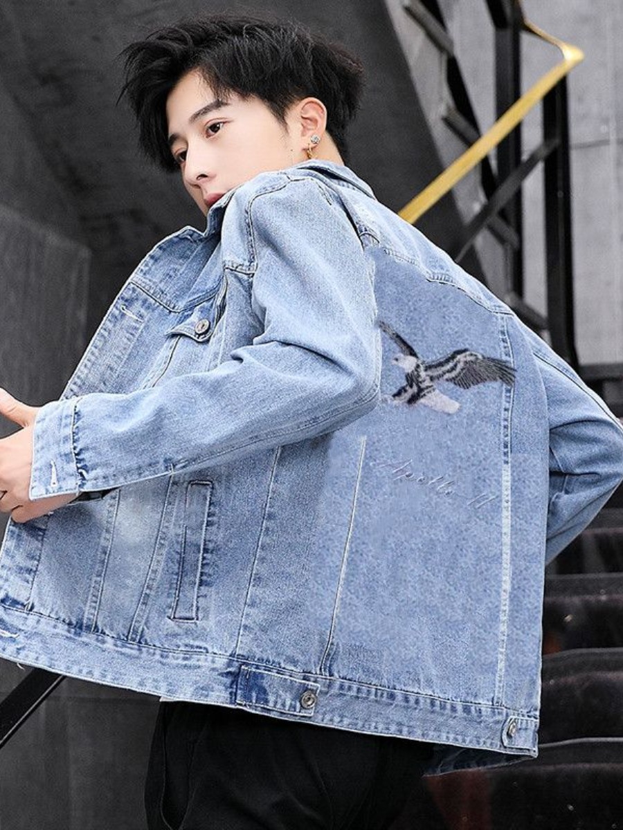 Nuova Giacca di Jeans da Uomo  - Embroidery Vest recensione e prezzo