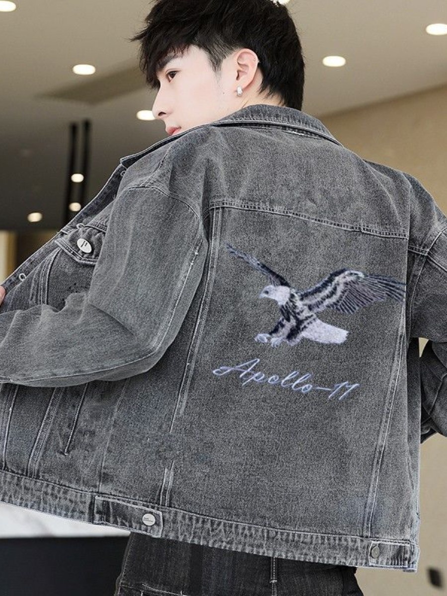 Nuova Giacca di Jeans da Uomo  - Embroidery Vest recensione e prezzo