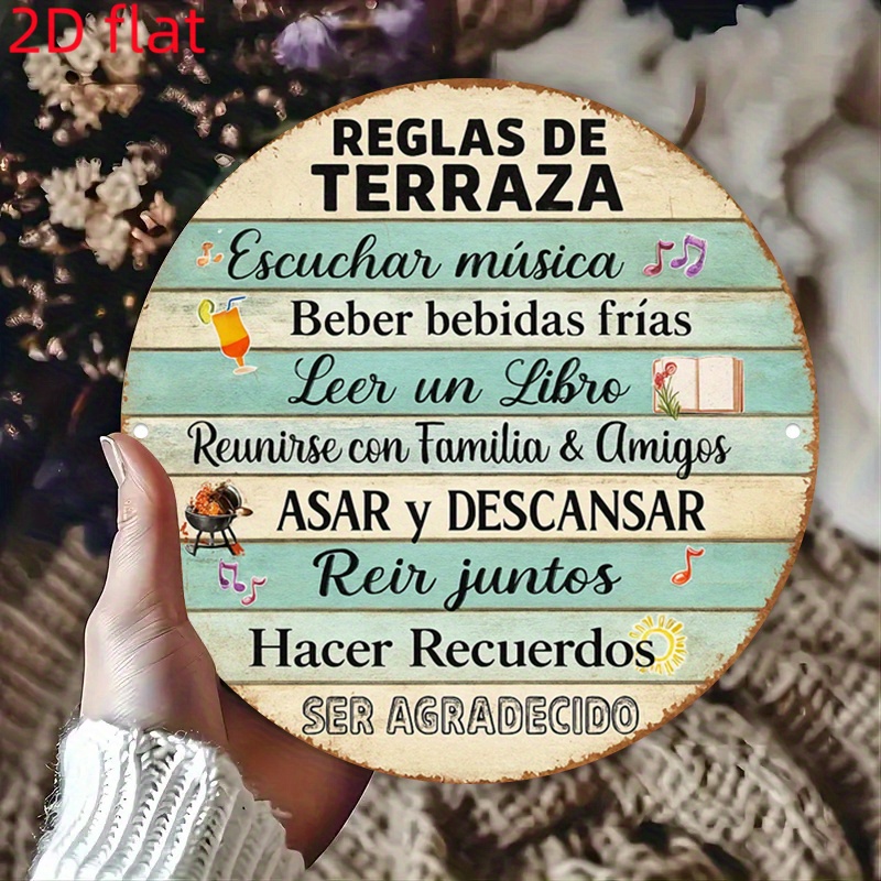 Targa Rotonda in Alluminio, In - Embroidery Garden recensione e prezzo