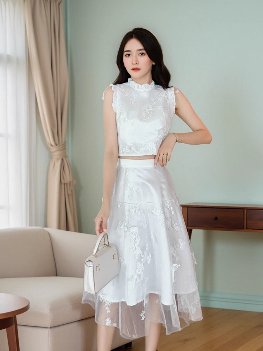 Nuovo Completo Estivo di Alta  - Embroidery Blouse recensione e prezzo