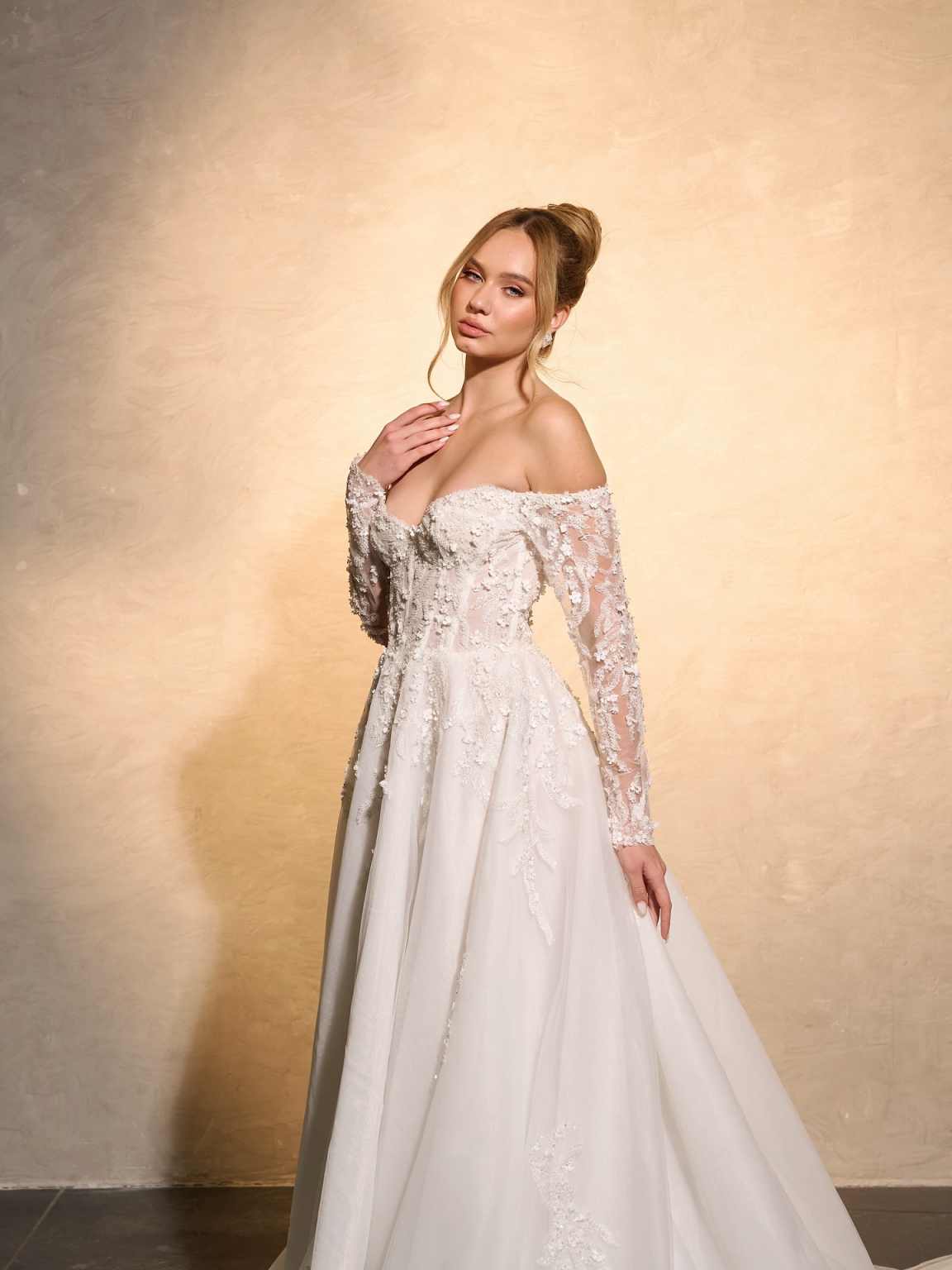 Abito da sposa elegante A-Line - Embroidery Online Designs recensione e prezzo