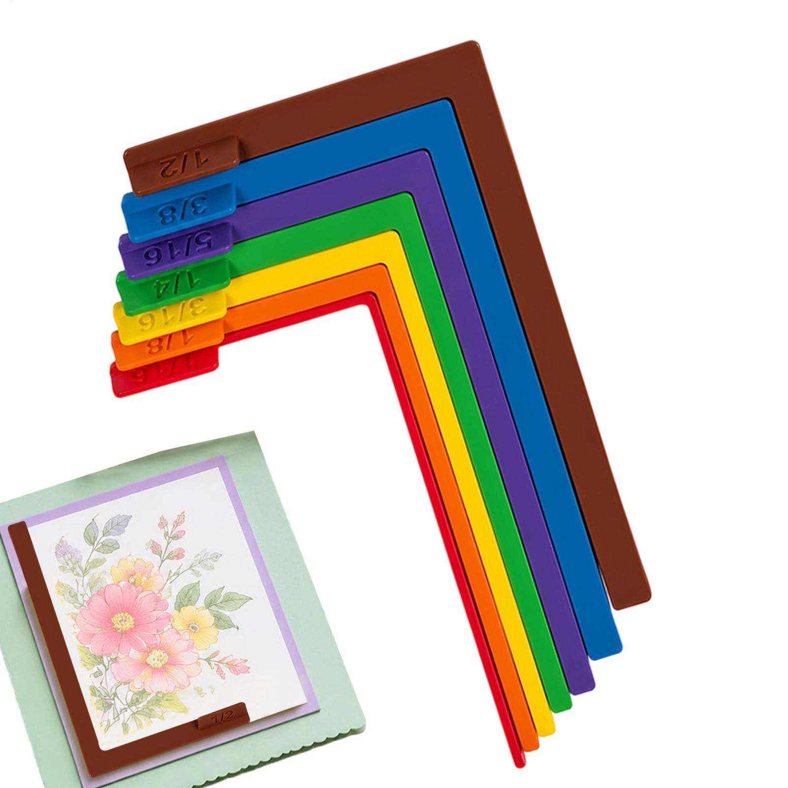 Set di 7 Guide per Allineament - Embroidery Guide Paper recensione e prezzo