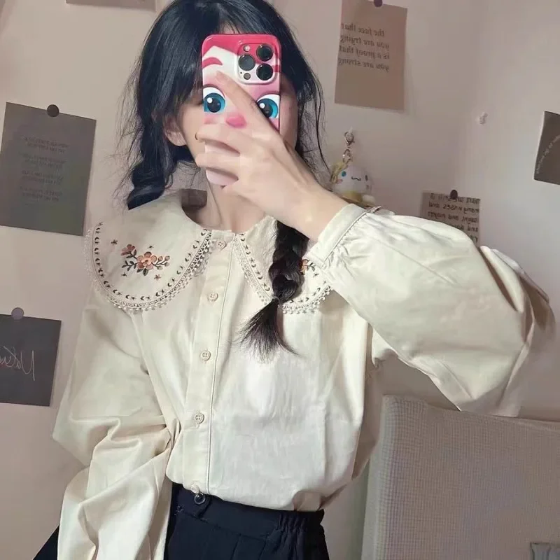 Camicie da Donna Stile Giappon - Embroidery Design Love recensione e prezzo