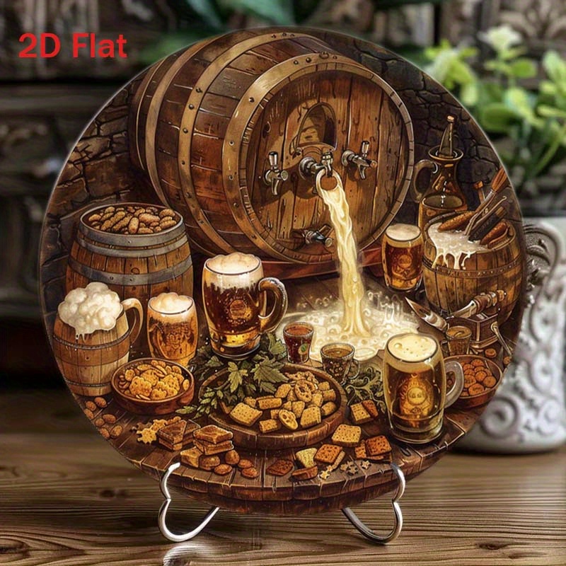 1 Pezzo Targa Rotonda 2D Piatt - Embroidery Garden recensione e prezzo