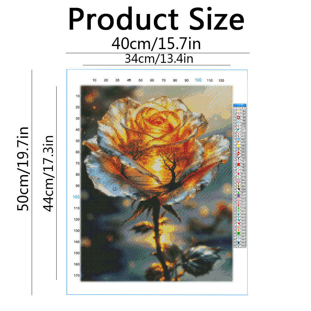 Kit da ricamo 11CT con motivo  - Embroidery Guide Paper recensione e prezzo