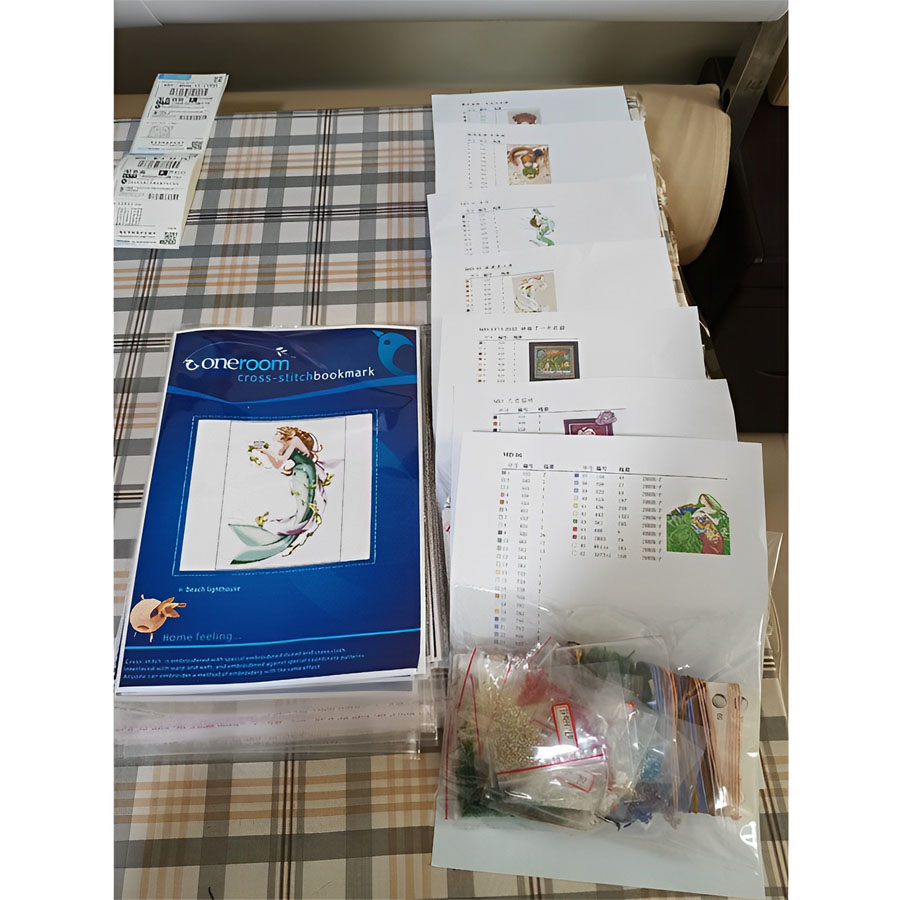 Kit per Punto Croce Fai-da-Te, - Embroidery Design Love recensione e prezzo