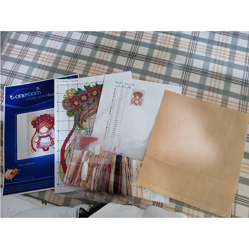 Kit per Punto Croce Fai-da-Te, - Embroidery Design Love recensione e prezzo