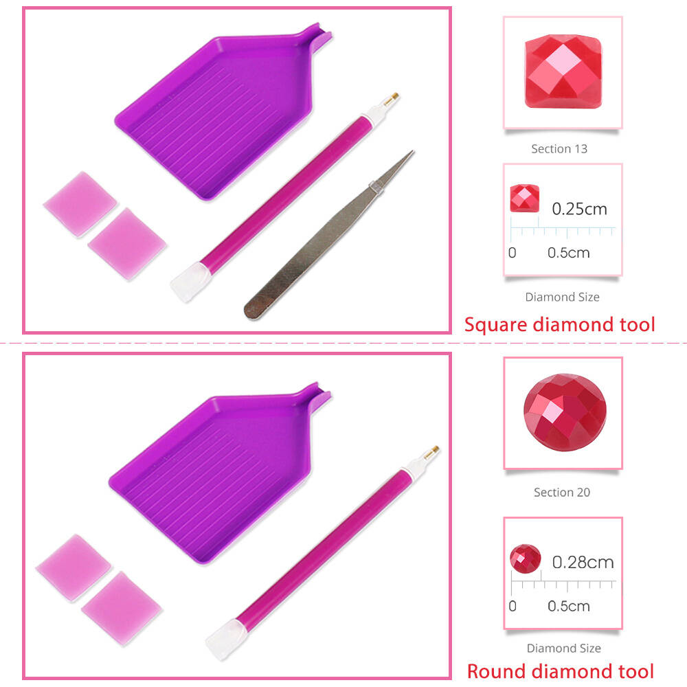 Evershine 5D pittura diamante  - Embroidery Guide Book recensione e prezzo