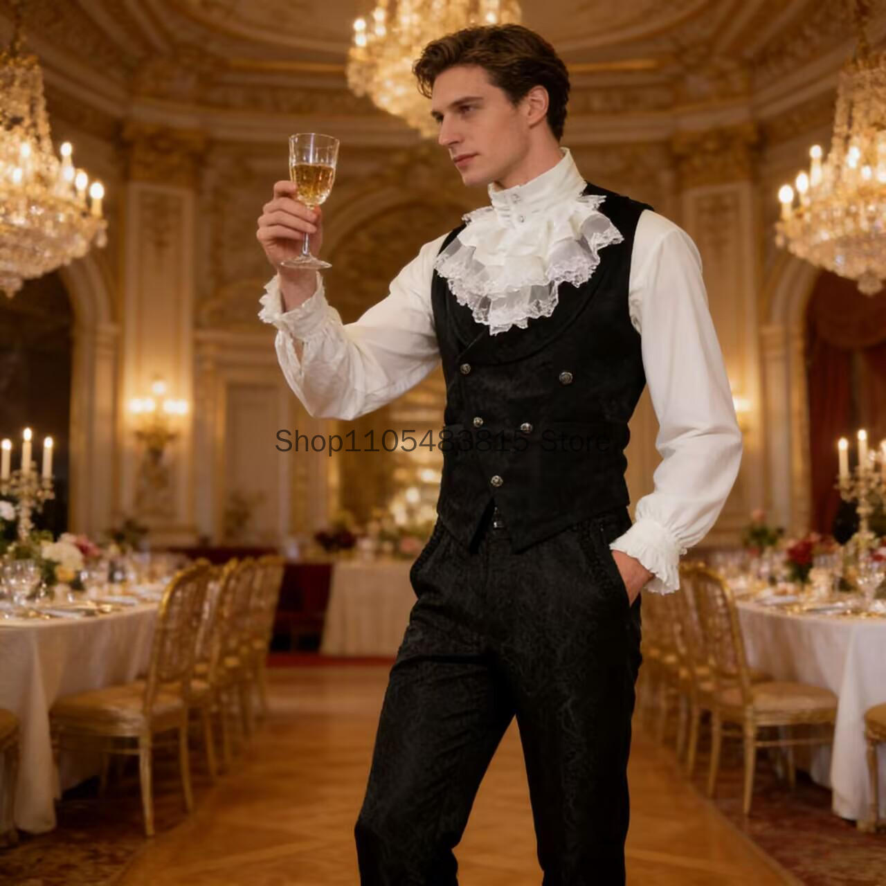 Gilet Nobile da Uomo Medievale - Embroidery Vest recensione e prezzo