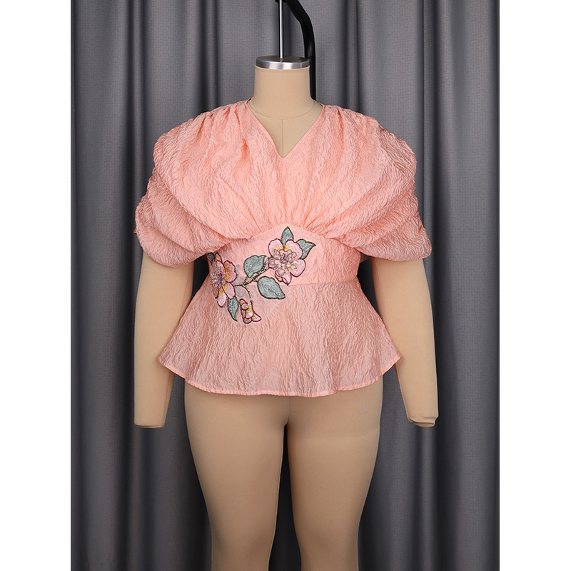 Camicetta Slergiri Plus Size c - Embroidery Blouse recensione e prezzo