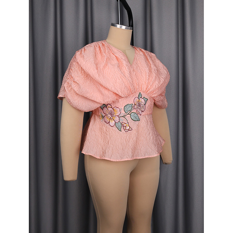 Camicetta Slergiri Plus Size c - Embroidery Blouse recensione e prezzo