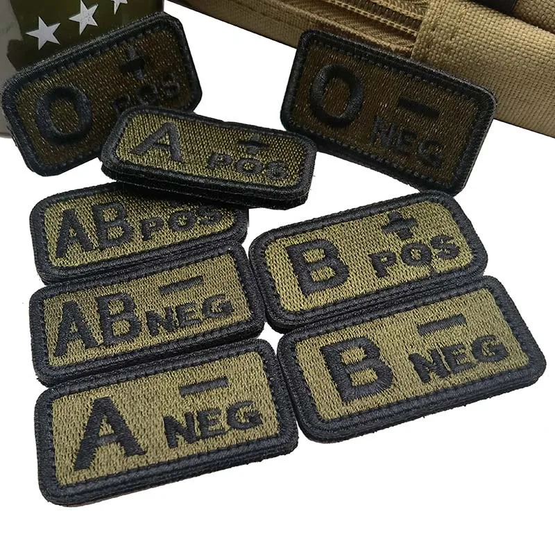 2.5*5 CM, AB O POS-NEG Distint - Embroidery Fonts recensione e prezzo