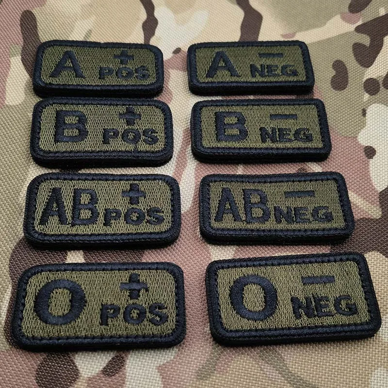 2.5*5 CM, AB O POS-NEG Distint - Embroidery Fonts recensione e prezzo