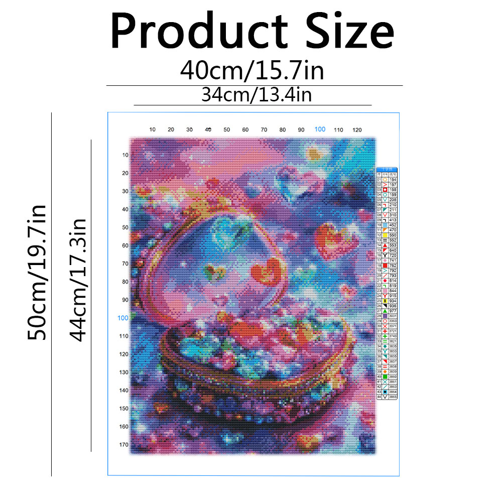 Kit per ricamo a punto croce c - Embroidery Guide Paper recensione e prezzo